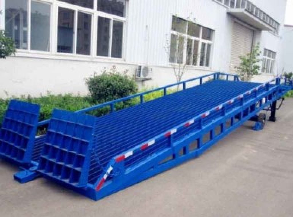 Trọng tải của cầu dẫn lên xe container