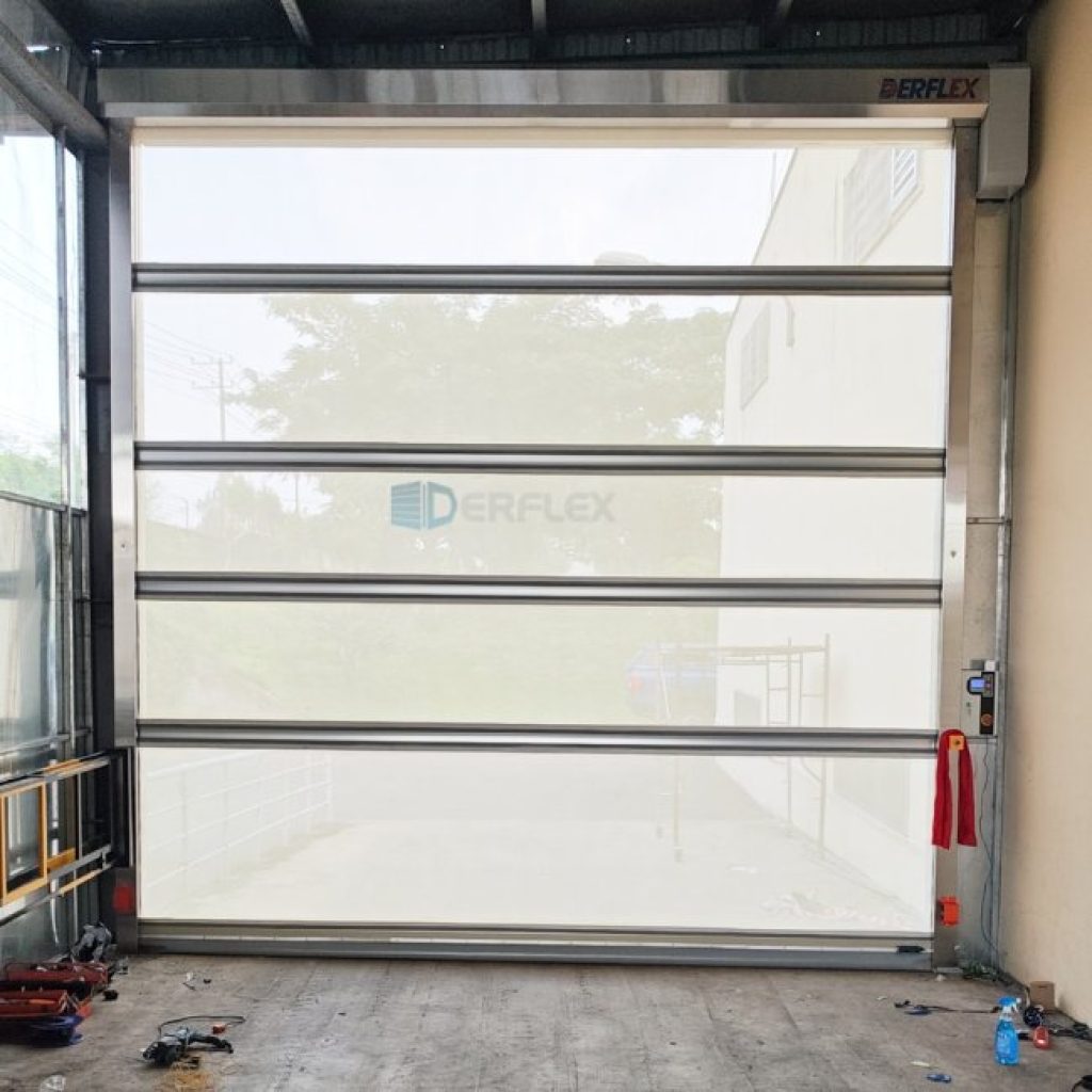 Phương pháp hoạt động của Cửa Cuốn Nhanh Tốc Độ Cao Derflex Model 1500