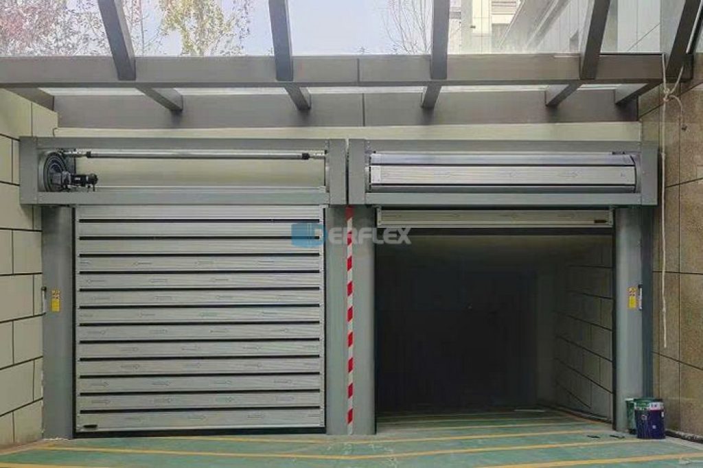 Ảnh Thi công Cửa Cuốn Nhanh Xoắn Ốc Model TPD 5000