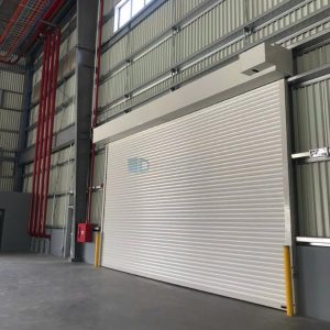 Cửa cuốn chống gió bằng thép