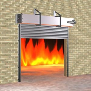 Cửa cuốn chống cháy thép Derflex