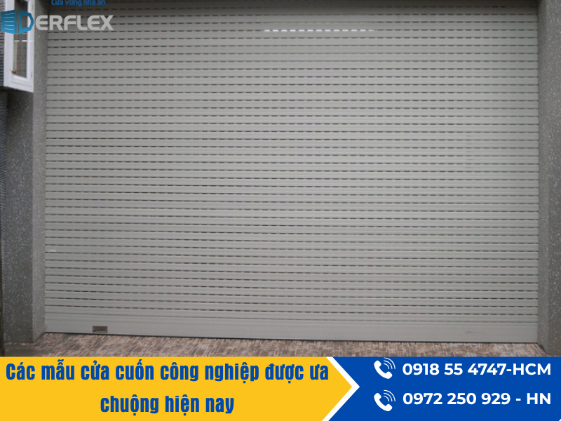 Các mẫu cửa cuốn công nghiệp được ưa chuộng hiện nay Các mẫu cửa cuốn công nghiệp được ưa chuộng hiện nay