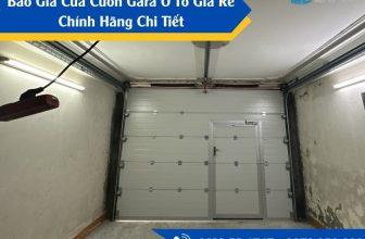 Báo giá cửa cuốn gara ô tô giá rẻ chính hãng chi tiết