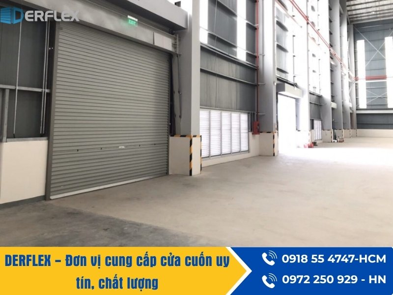 DERFLEX - Đơn vị cung cấp cửa cuốn uy tín, chất lượng DERFLEX - Đơn vị cung cấp cửa cuốn uy tín, chất lượng