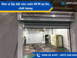 Đơn vị lấp đặt cửa cuốn HCM tron gói uy tín, chất lượng